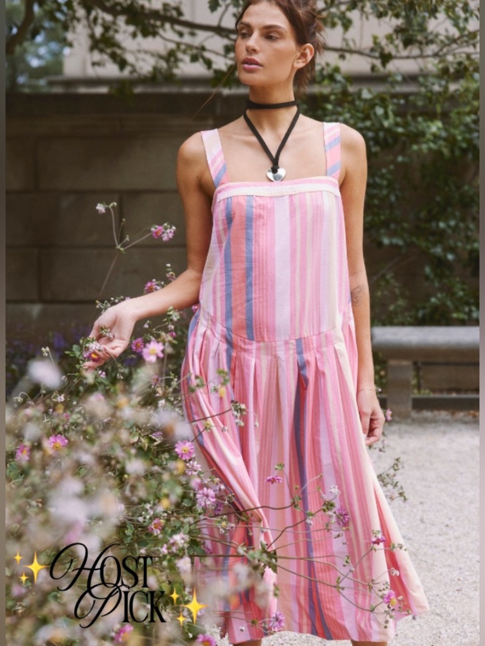 NWT Free People Primavera Stripe Midi Dress | SZ XS, SZ S, SZ M